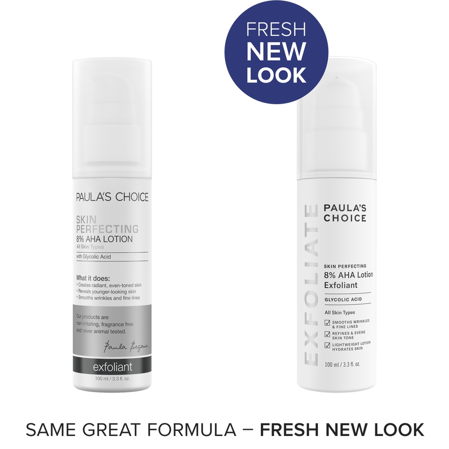 exfoliační pleťové mléko skin perfecting 8 aha