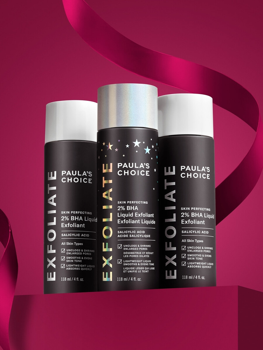 exfoliační tonikum s 2 bha sváteční edice