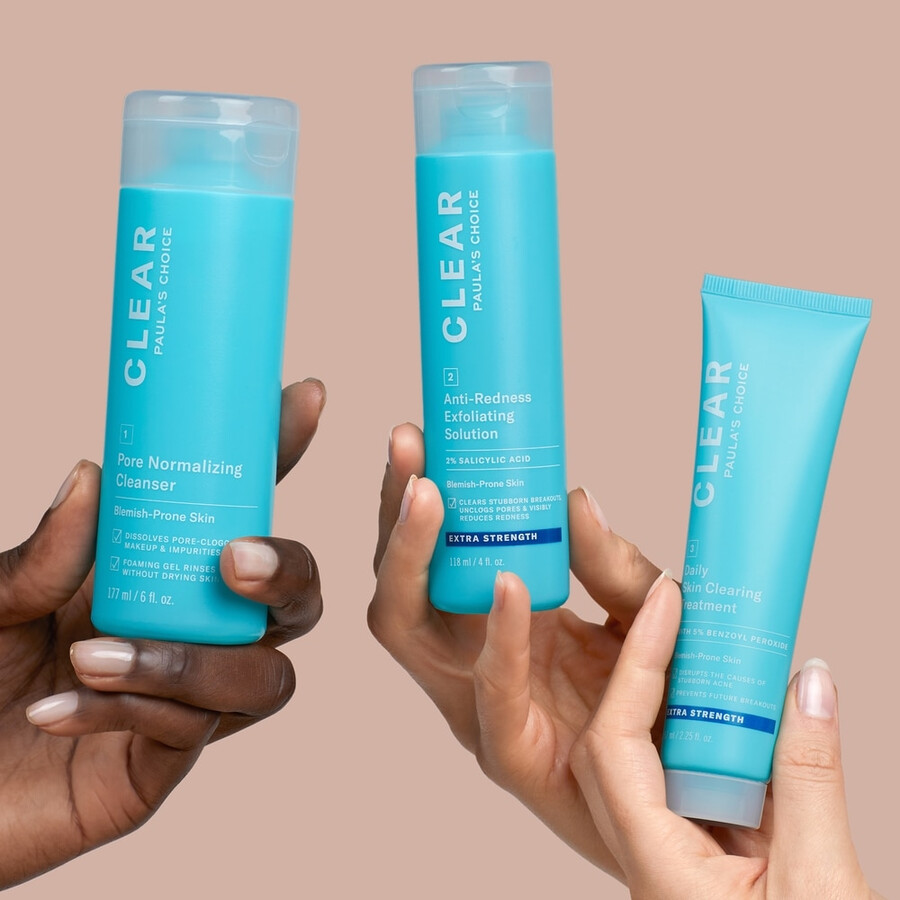 sada přípravků na akné clear extra strength