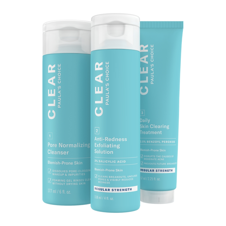 sada přípravků na akné clear regular strength
