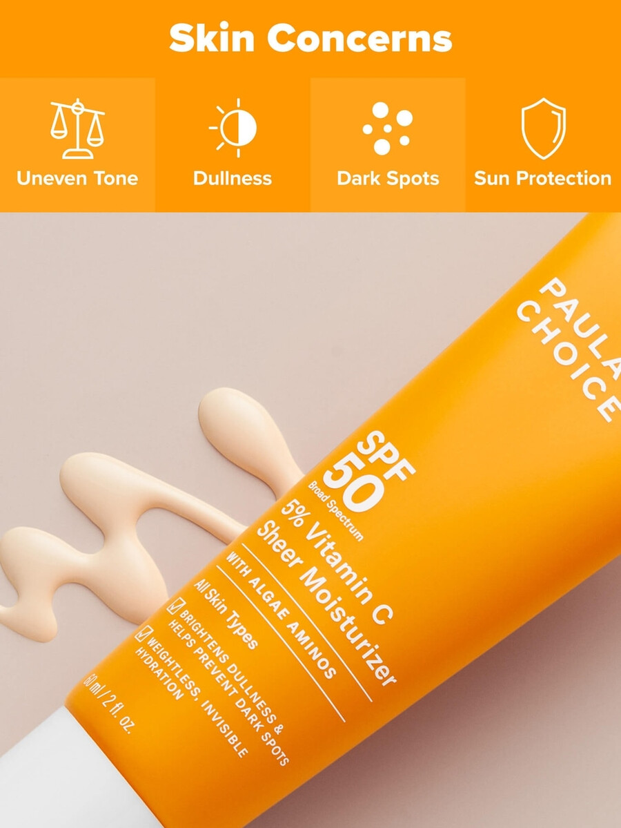 hydratační krém s 5 vitamínem c a spf 50
