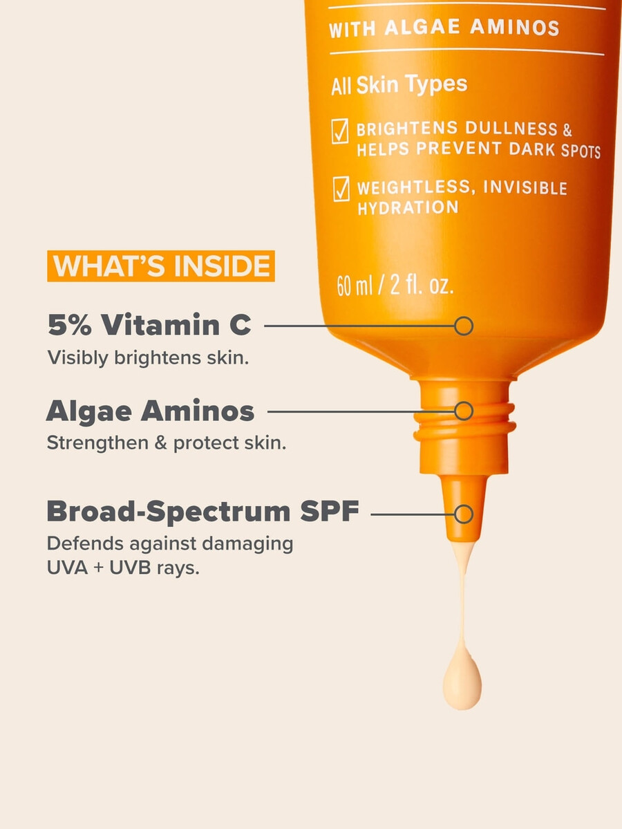 hydratační krém s 5 vitamínem c a spf 50